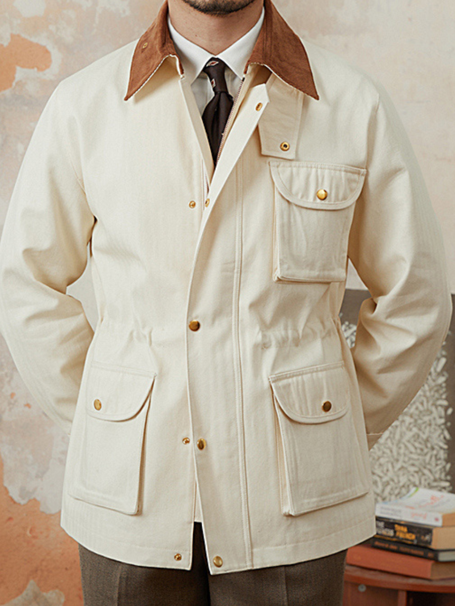 Oxford Heritage Khaki Trench Jacket