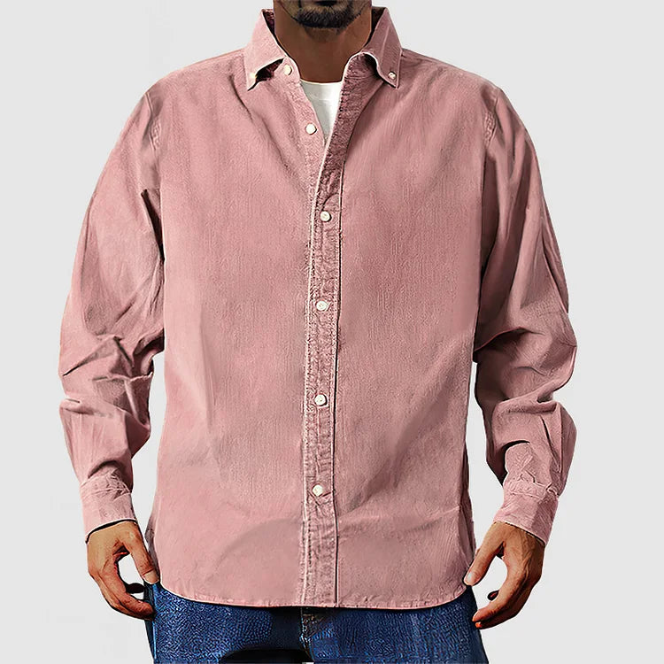 Vox | classic beige corduroy overshirt