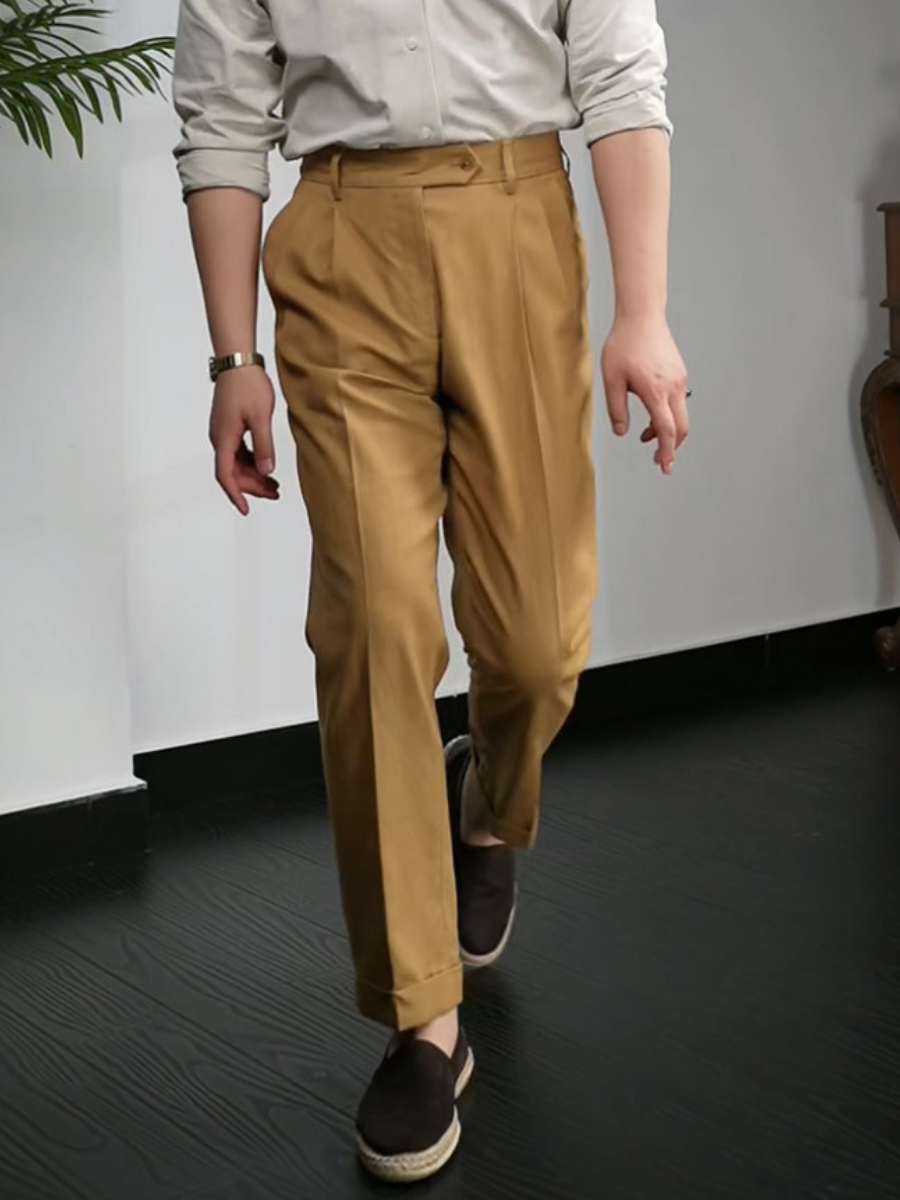 Genova Straight-Leg Trousers