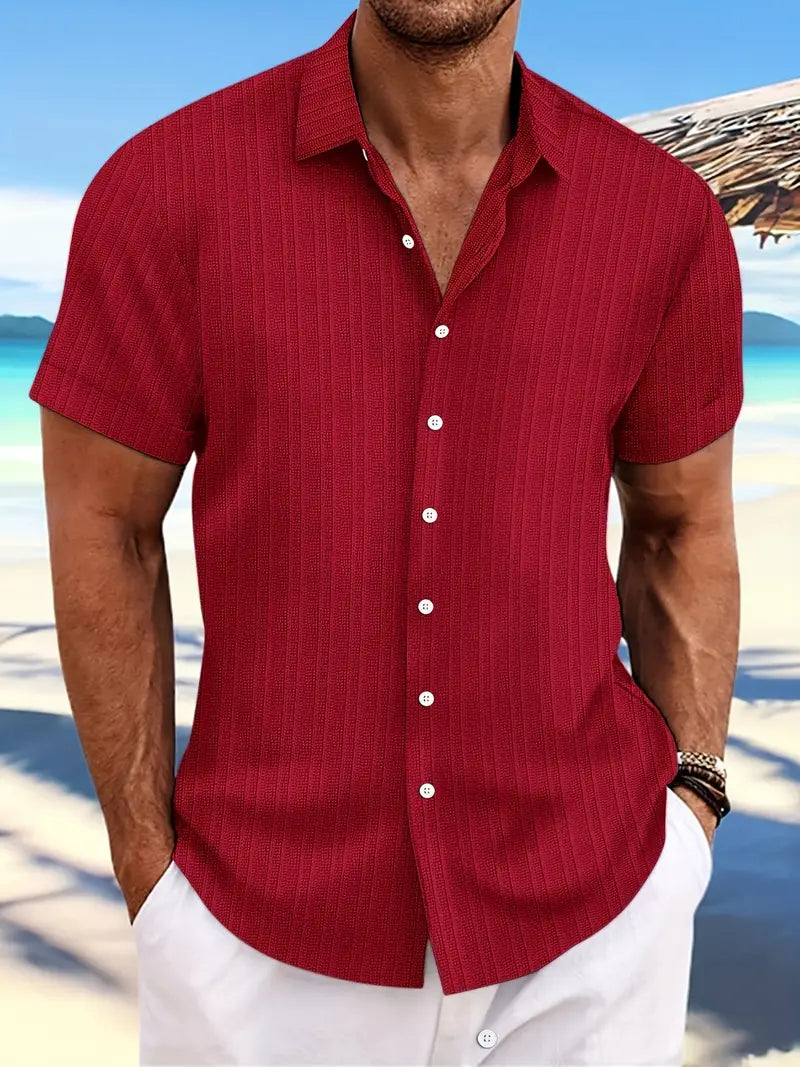 Benjamin – casual shirt with a loose striped pattern