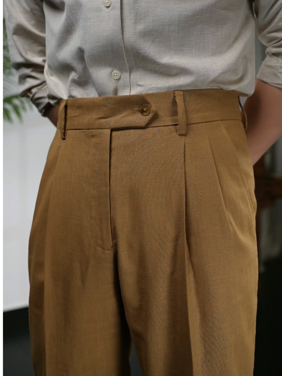 Genova Straight-Leg Trousers