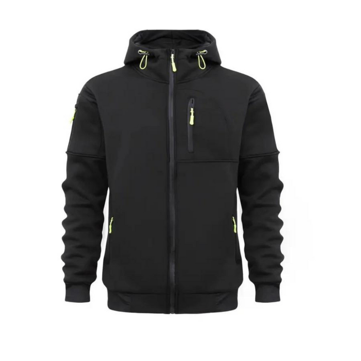 Christopher | men's casual hooded jacket | zipper