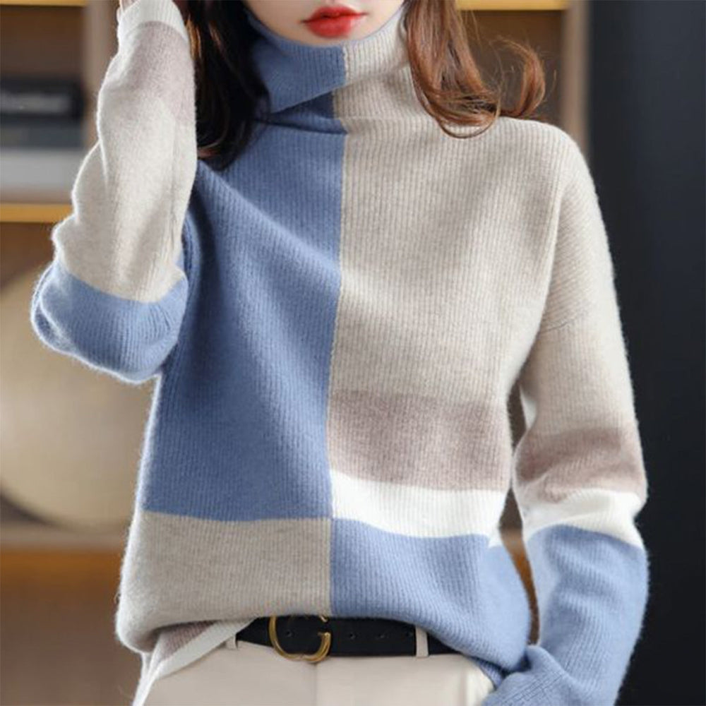 Duna™ - High Neck Jumper with Style