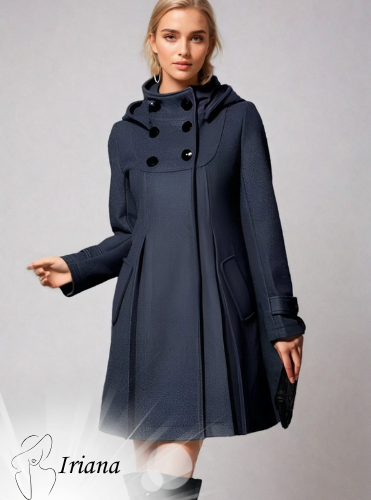 Iriana™ - Long Coat with Side Pockets