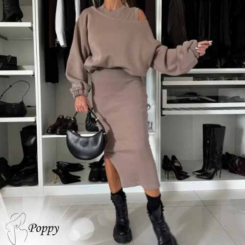 Poppy™ - Two-piece set - Dress and Jumper