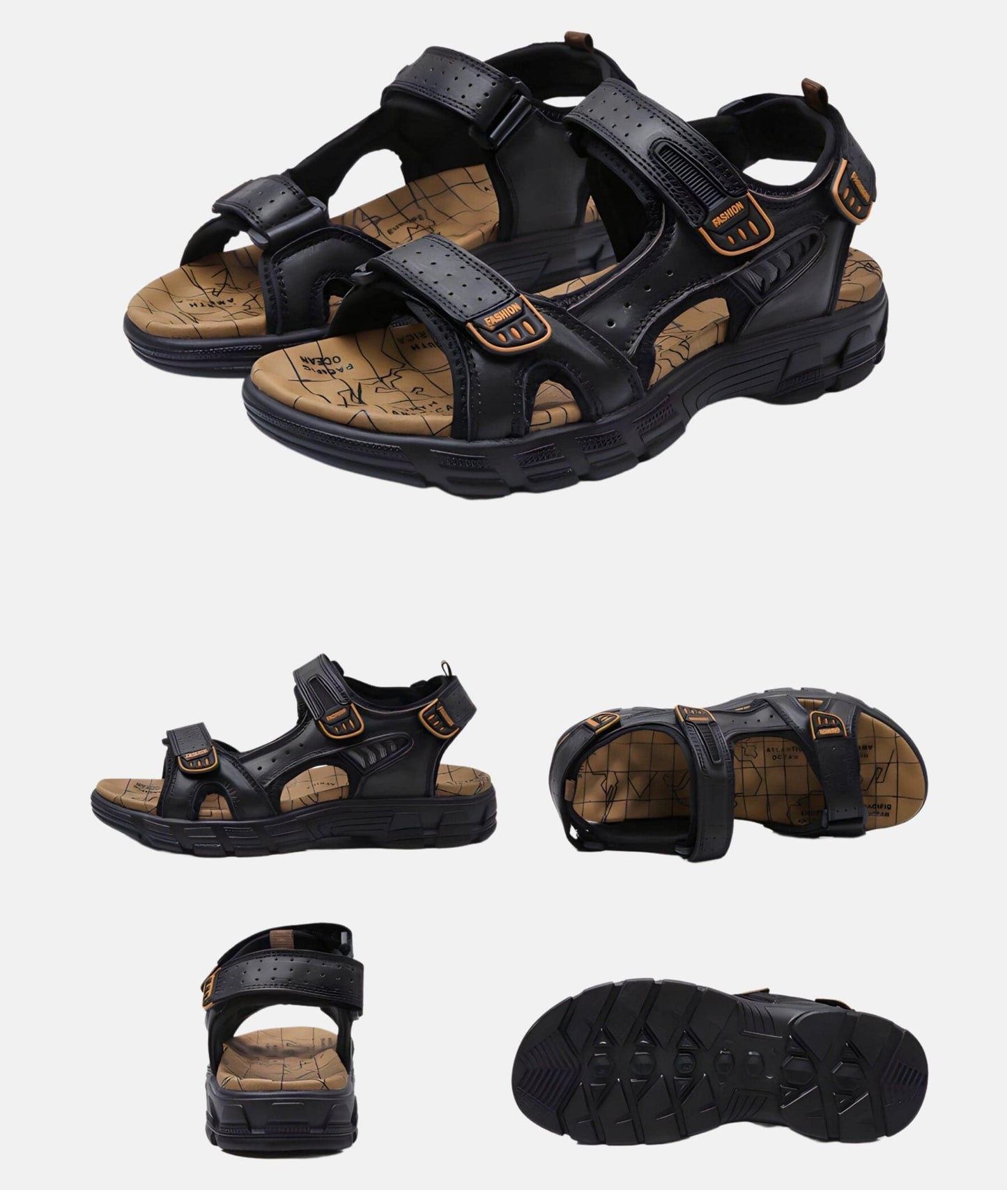 Khalil - Elegant Sandals - Casual - Synthetic Materials - Everyday Wear