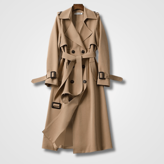 Valeriana - Casual Spring Trench Coat - for Women | Modern Style