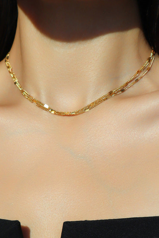 Gold Plated Seraphina Necklace