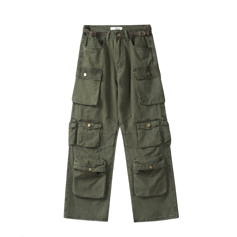 Sapphire - casual cargo pants with multiple pockets