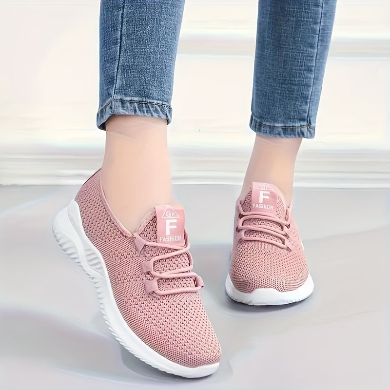 Stylish Solid Color Casual Sneakers for Women | Perfect for Casual Days