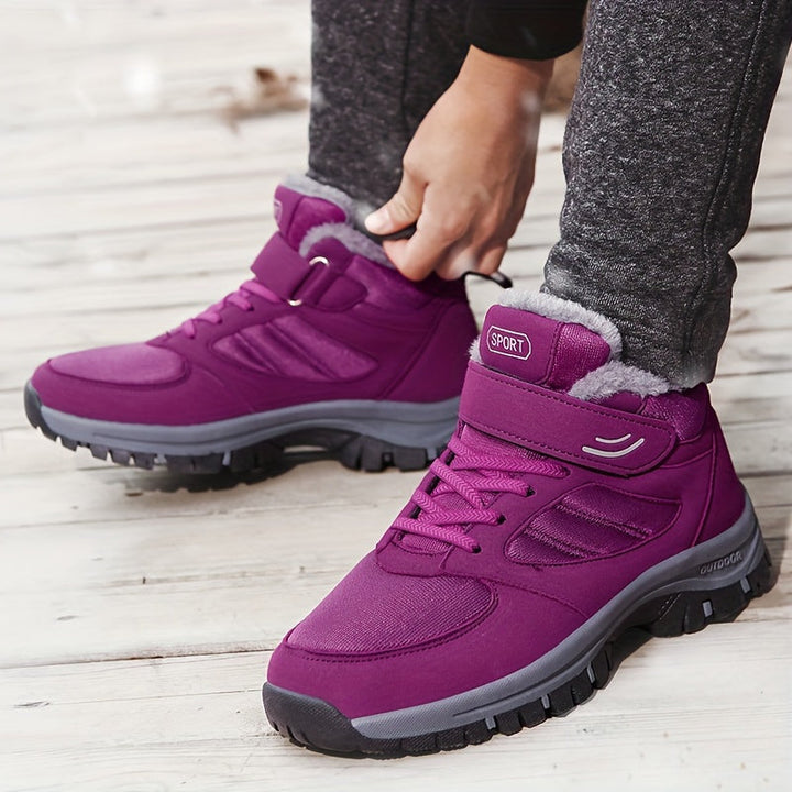 Fleece lined hiking boots for women