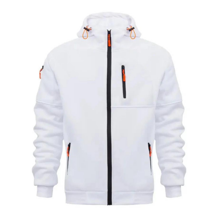 Christopher | men's casual hooded jacket | zipper