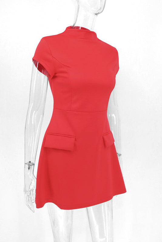 Thea Mini Dress - Red