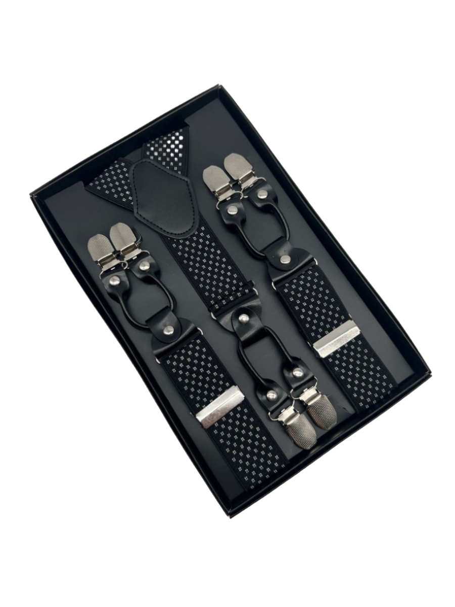 Classic 6-Clip Suspenders