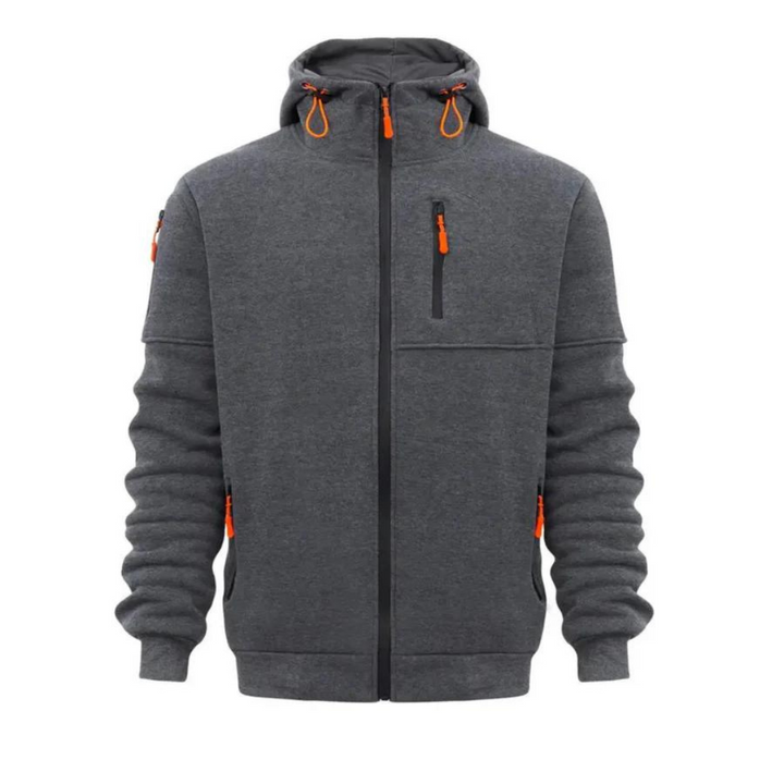 Christopher | men's casual hooded jacket | zipper