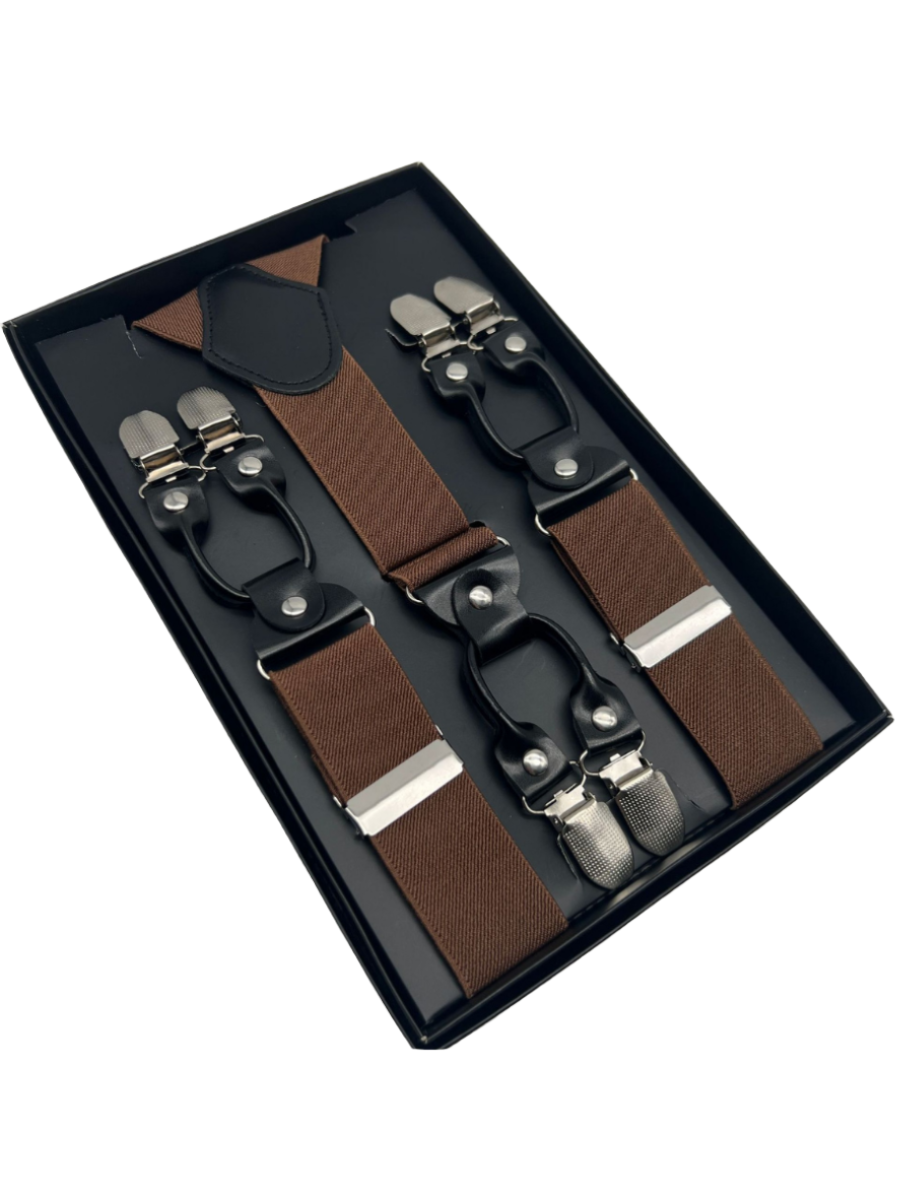 Classic 6-Clip Suspenders