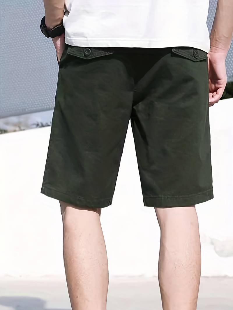 Benjamin – cotton cargo shorts in a classic design