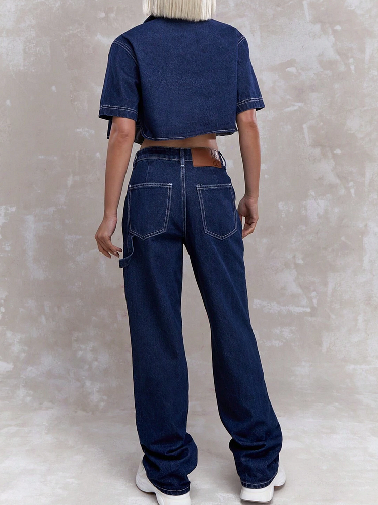 Jessica™ - Redefine Casual Chic with Our Stunning Jeans Set