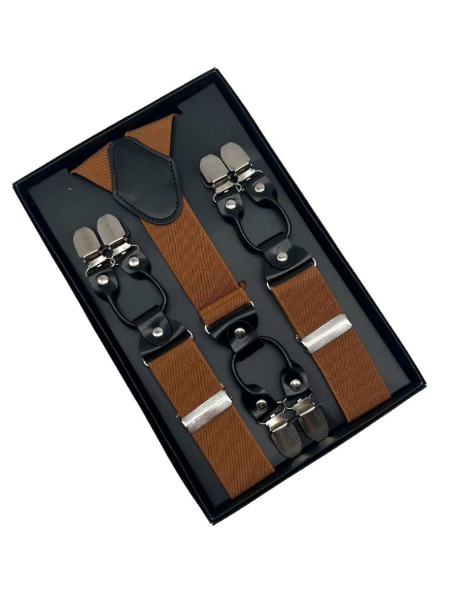 Classic 6-Clip Suspenders