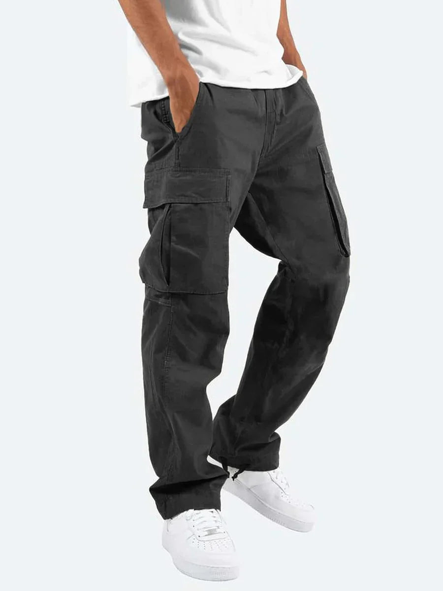 Malvin - loose straight cargo pants