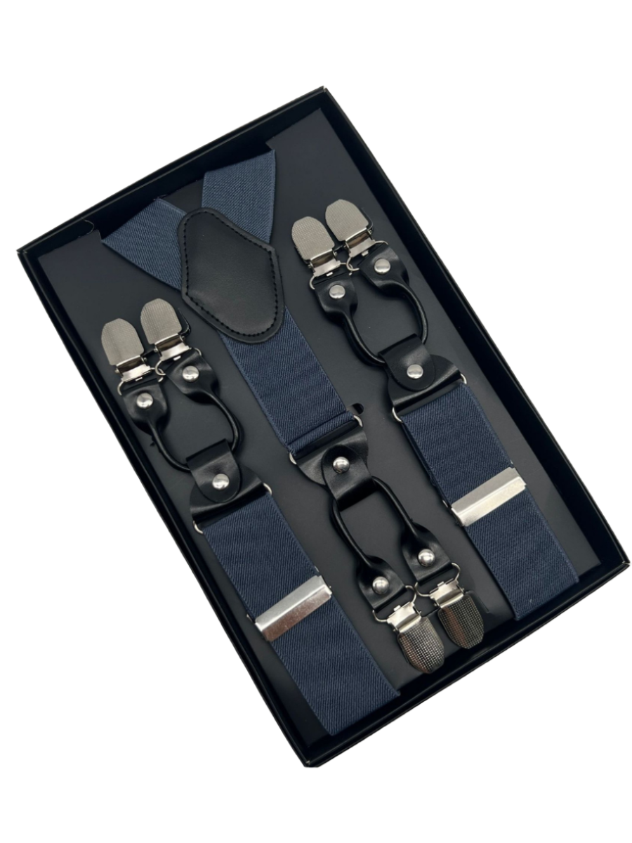 Classic 6-Clip Suspenders