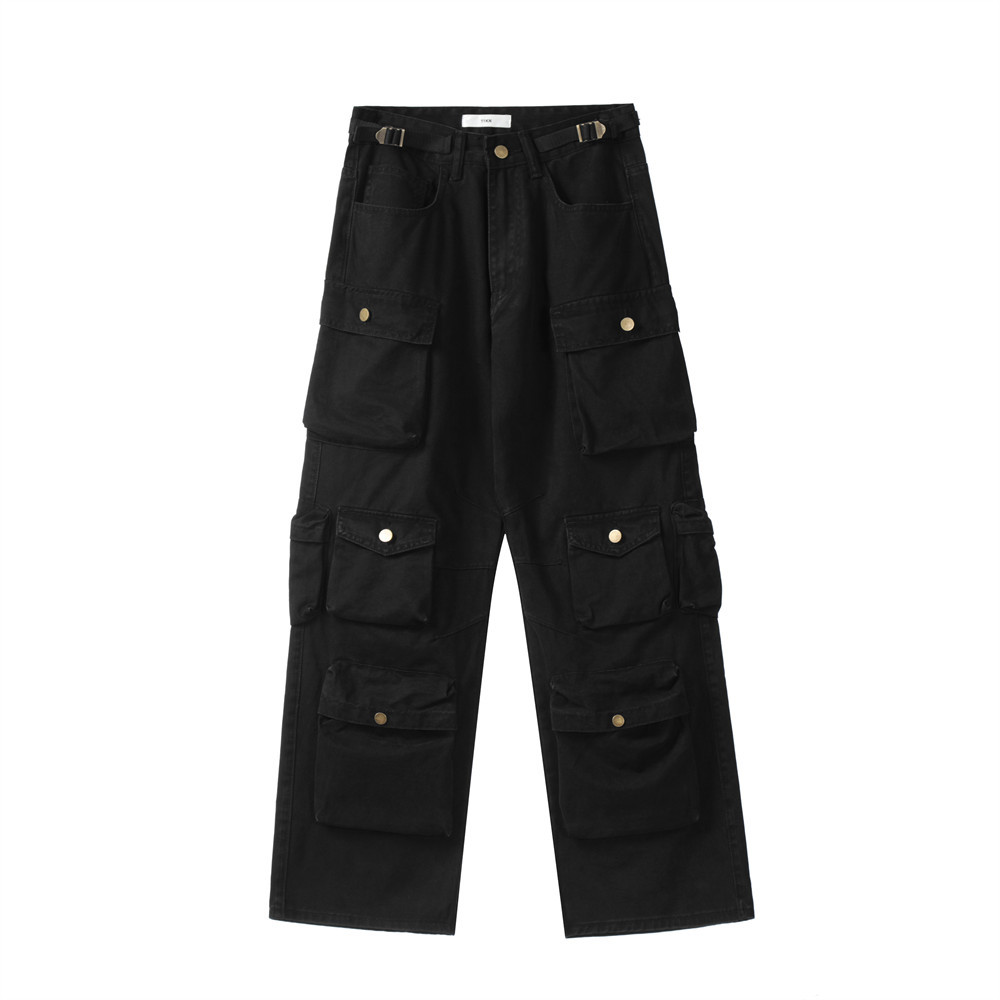 Sapphire - casual cargo pants with multiple pockets