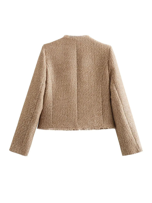 Florence - Classic Woolen Jacket - for Women | Ideal for Winter