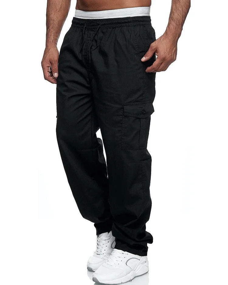 Dillon - loose cargo pants with multiple pockets