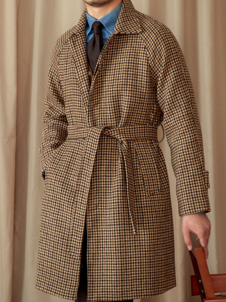 Heritage 100% Wool Belted Coat