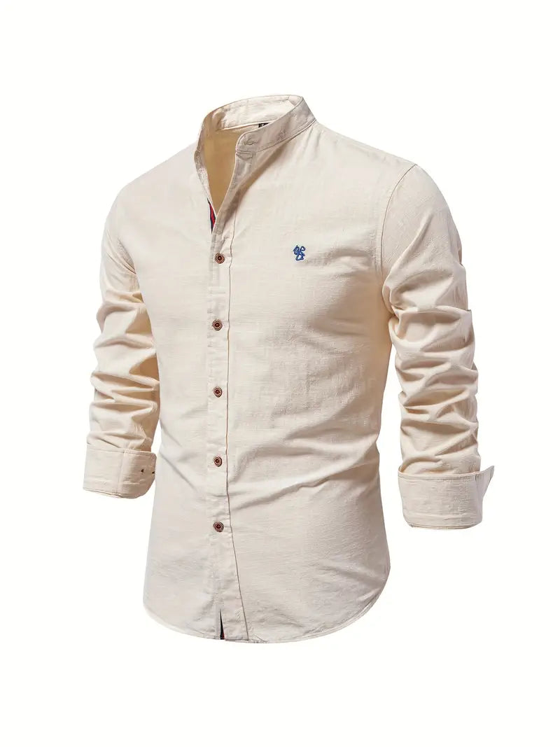 Matthew - benjamin long sleeve button down shirt for spring