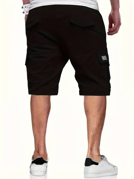 Jackson - palm tree graphic shorts