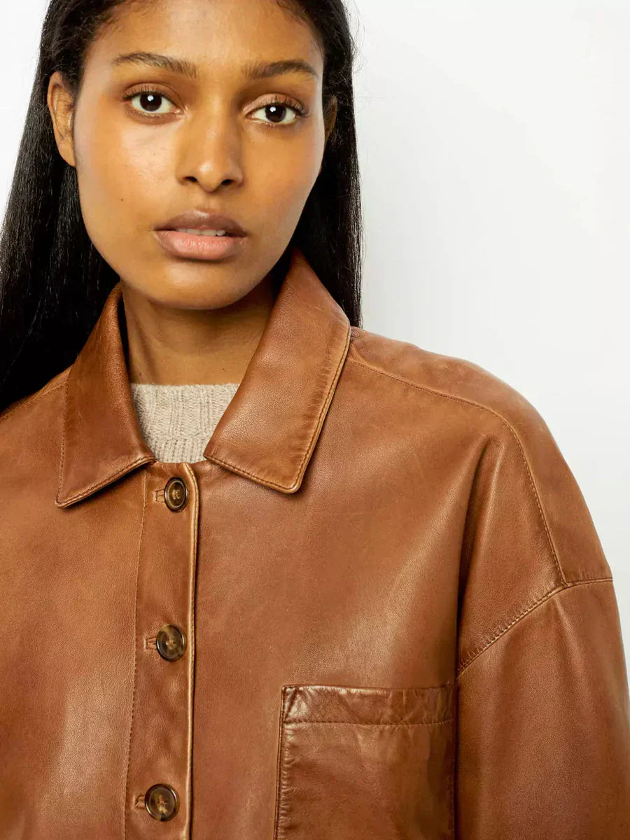 Malvie – vintage leather jacket