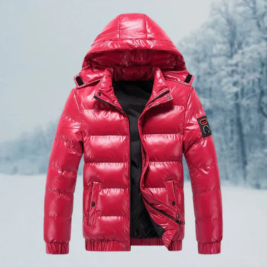 Weather-resistant and stylish men's winter coat