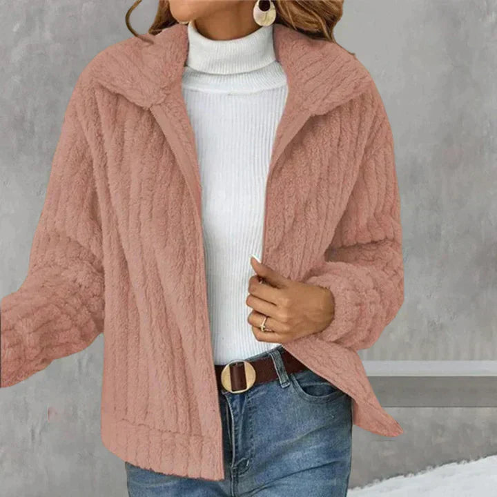 Dyana - cosy and stylish fleece jacket for women