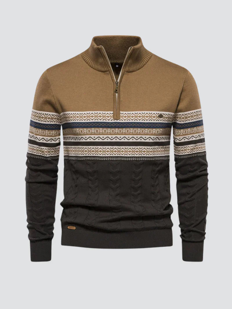 Harrison - zip-up sweater