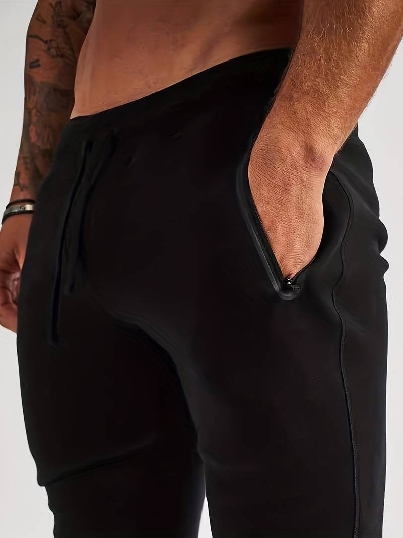 Patrick – quick-drying sports trousers with drawstring for men