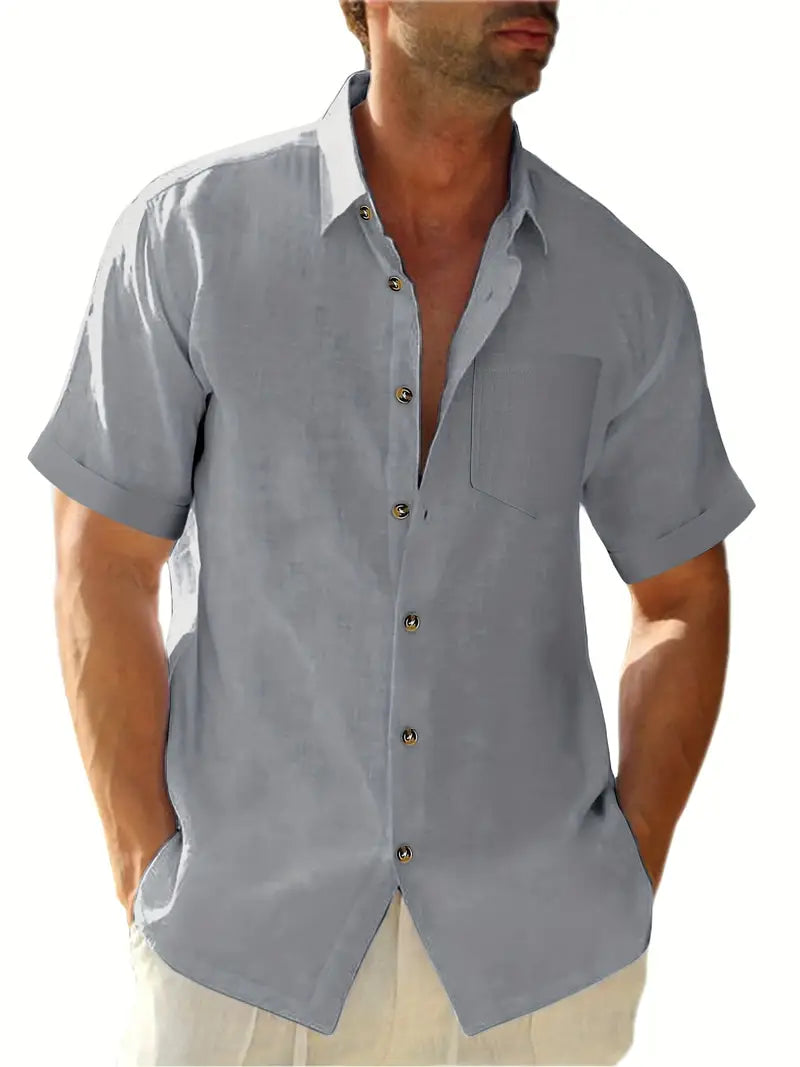 James – stylish short-sleeved shirt for men