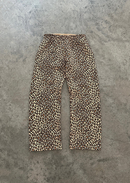 Lucia™ - Cheetah print jumpsuit and sweatshirt set