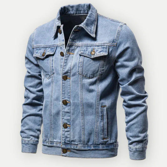 Victor – stylish denim trucker jacket