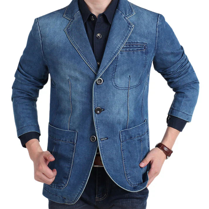 Peter – stylish denim blazer