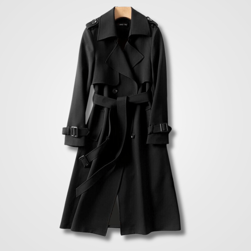 Valeriana - Casual Spring Trench Coat - for Women | Modern Style