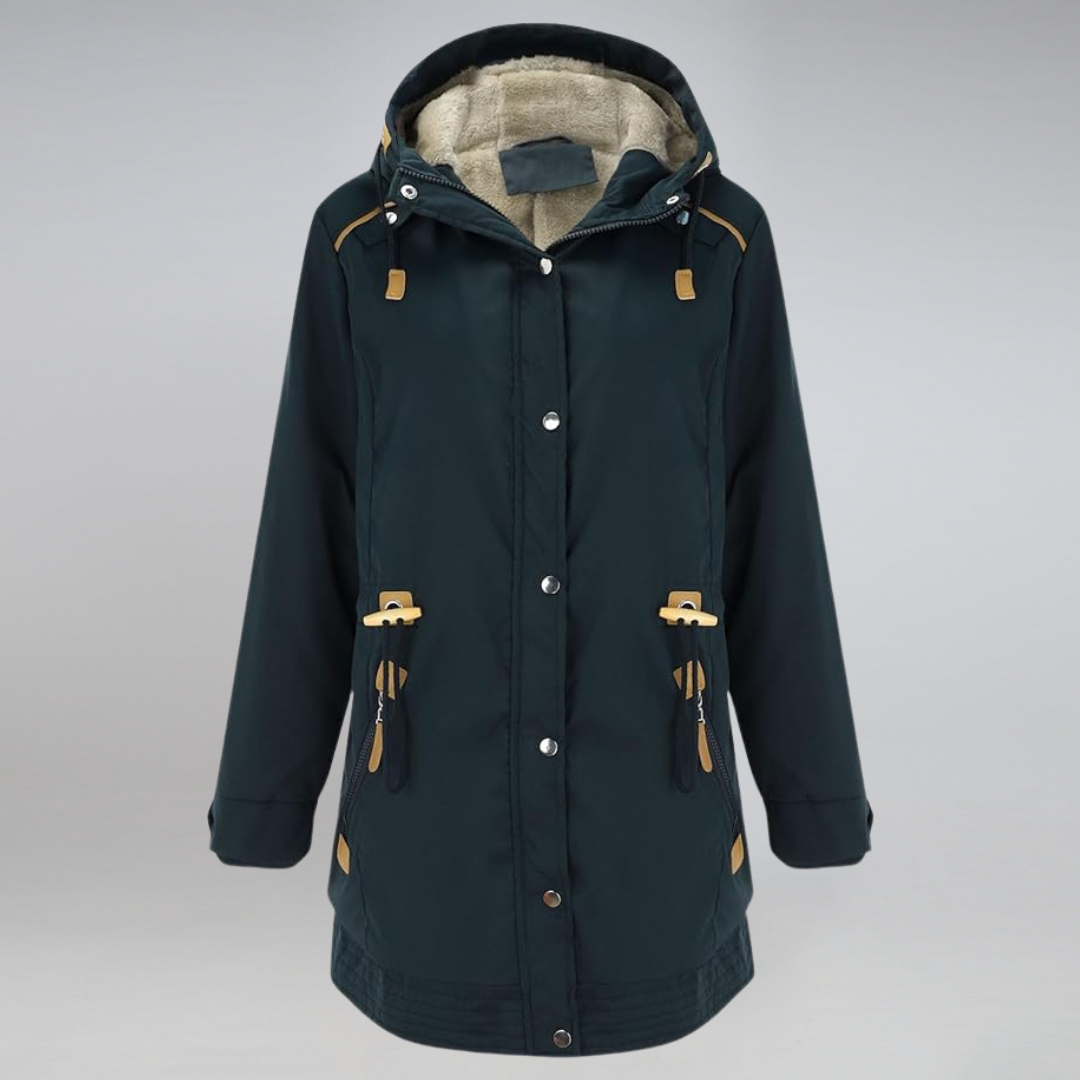 Cosy & weather-resistant women's parka jacket