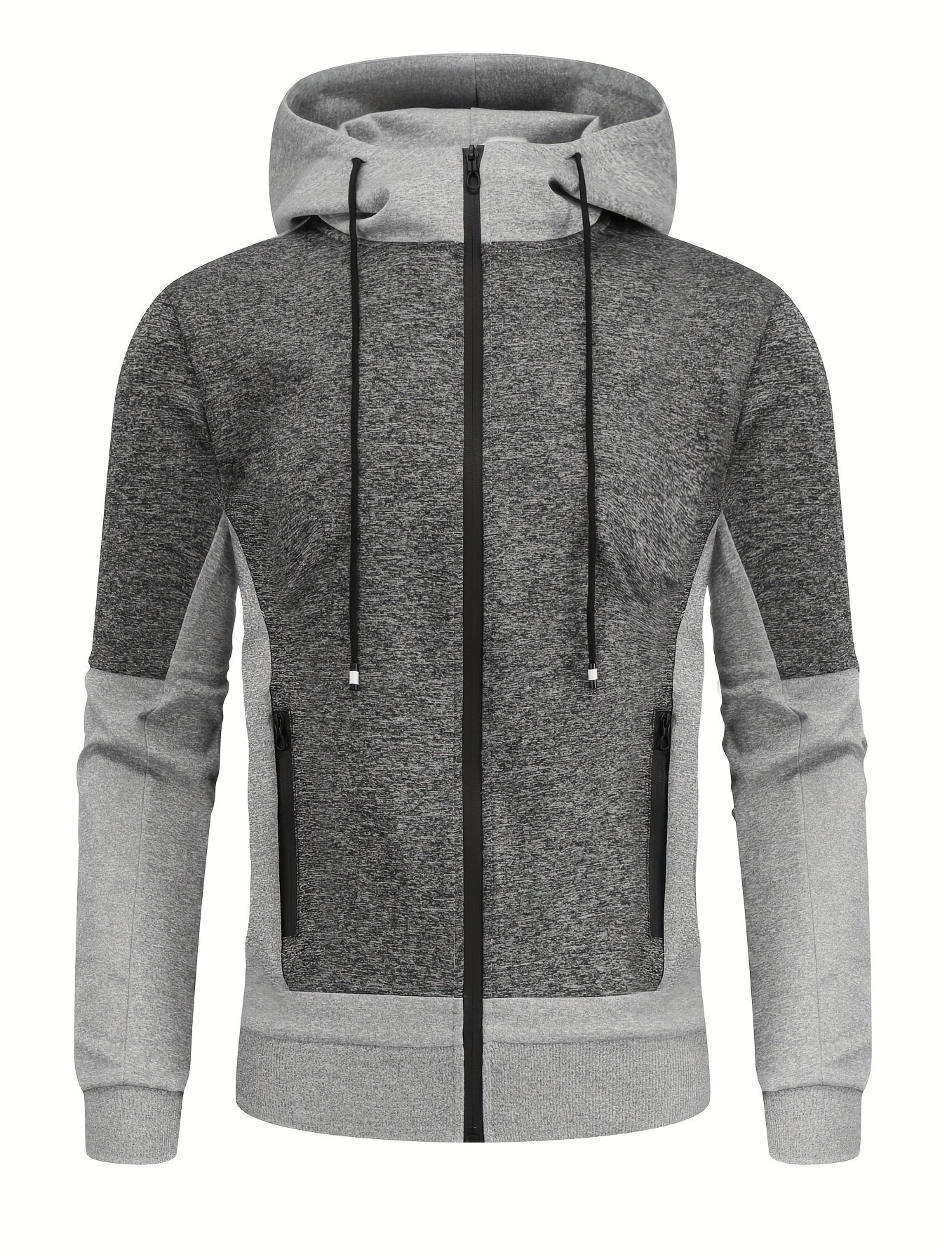 Casual Full Zip up Hoodie and Jogging Pants Tracksuit for Men | Ideal for Autumn