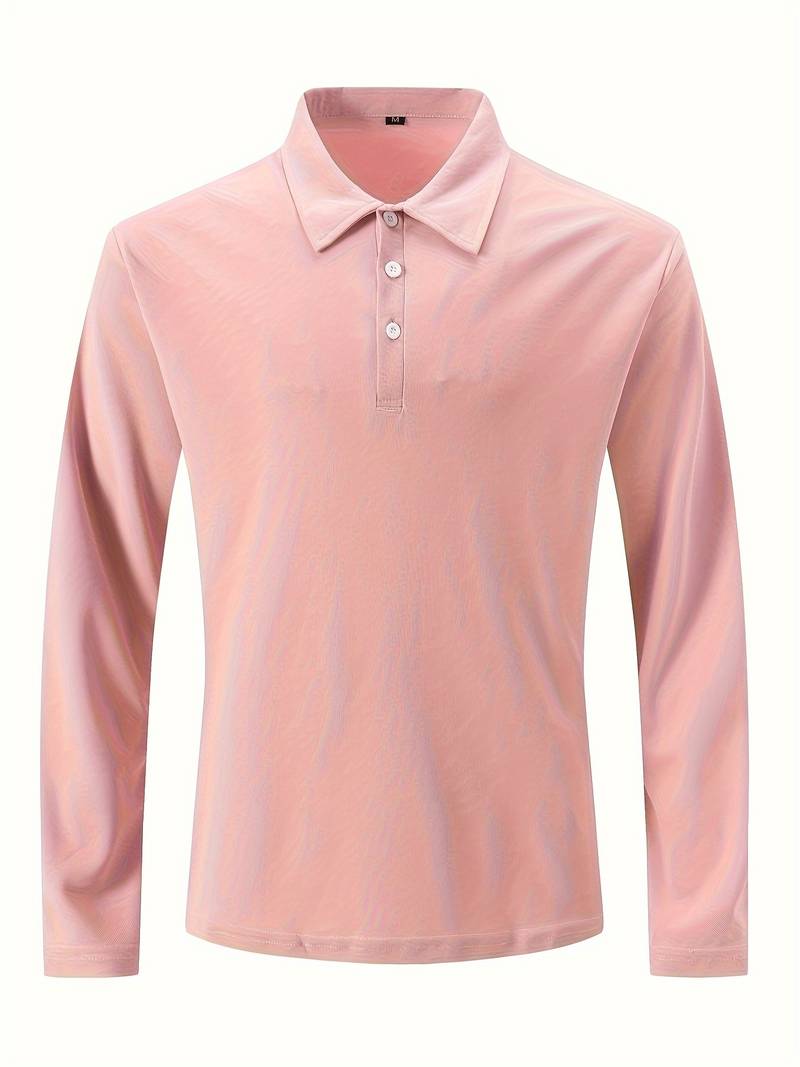 Joshua – comfortable stretch long sleeve golf shirt