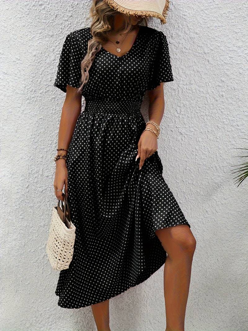 Leah – very casual short sleeve dress