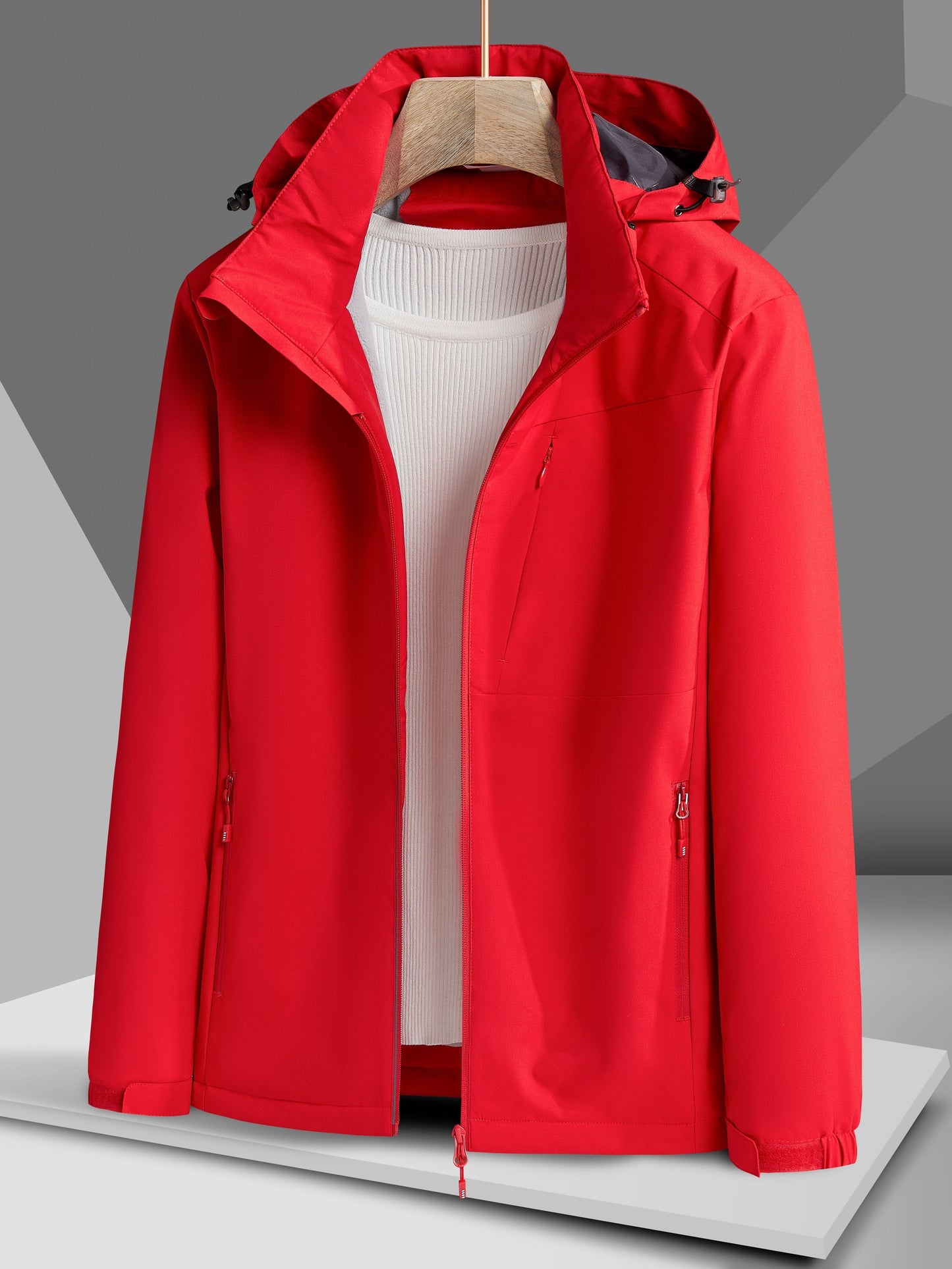 Elegant Waterproof Fleece Winter Jacket with Capuchon for Women | Perfect for Outdoor Activities