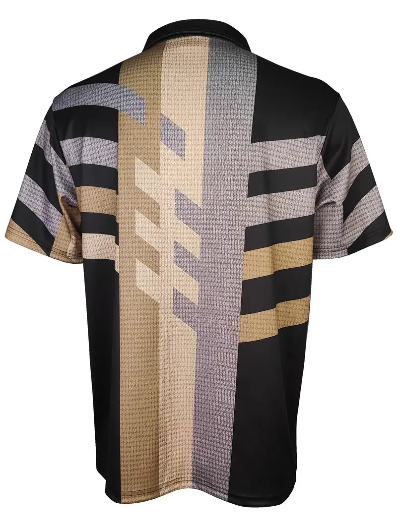 Nolan - stylish color block short sleeve t shirt for men