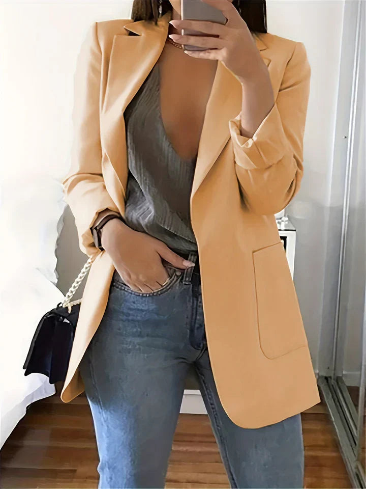 Lyra casual plus size blazer