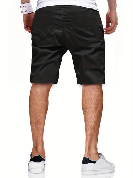 Michael cut-off drawstring shorts for men