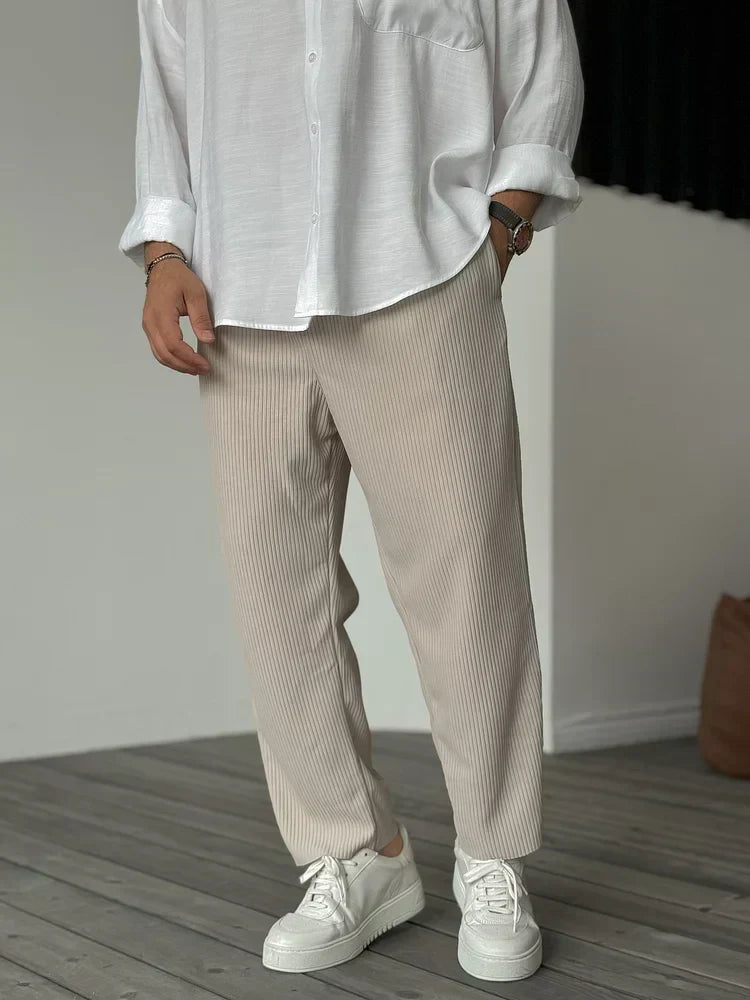 Samuel | Pleated Pants